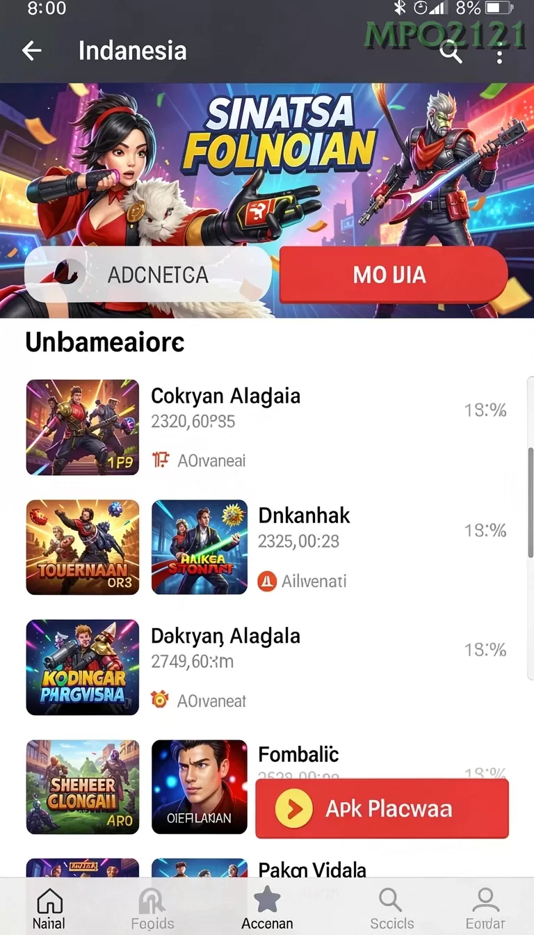 Cuplikan layar BOYABET88 — aktivitas